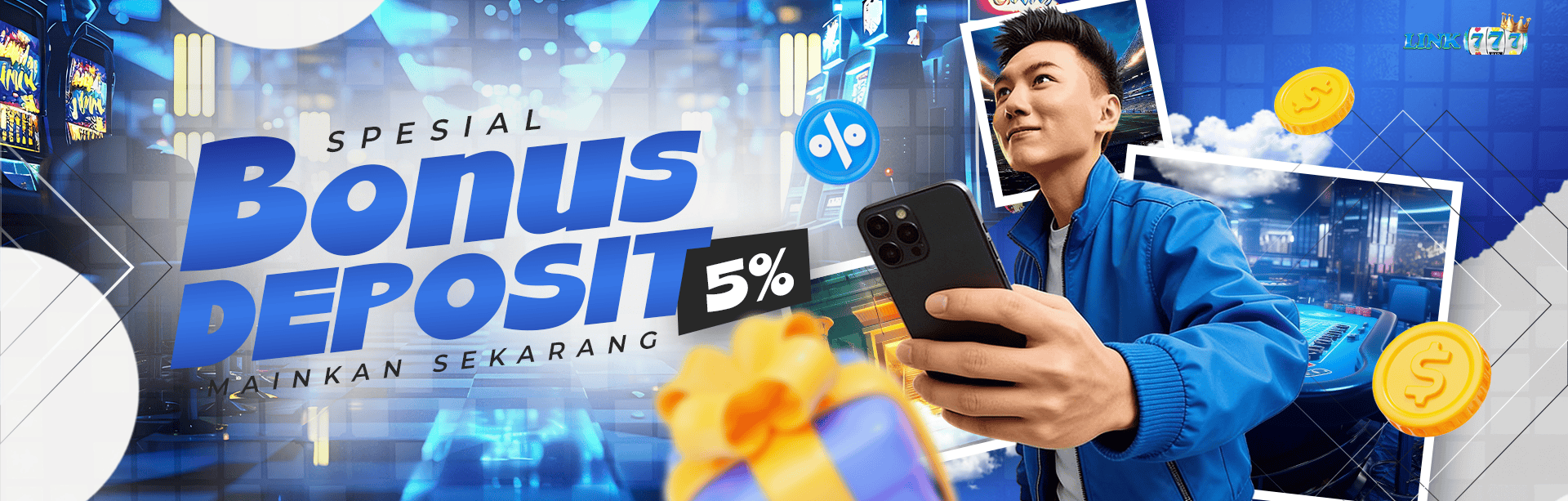 PROMO BONUS DEPOSIT HARIAN 5%	