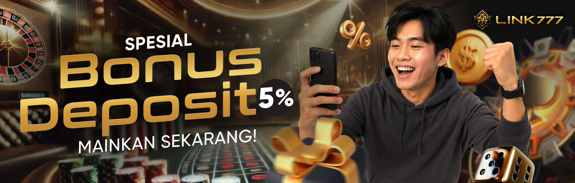 PROMO BONUS DEPOSIT HARIAN 5%	